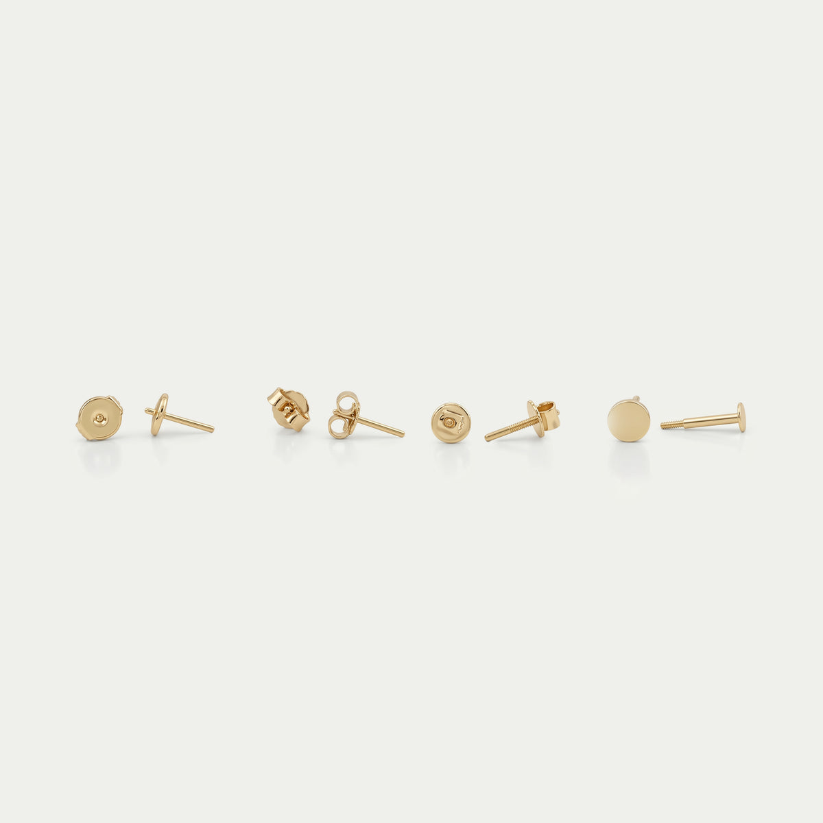 IGI Certified Heart Cut Lab Grown Diamond Stud Earring