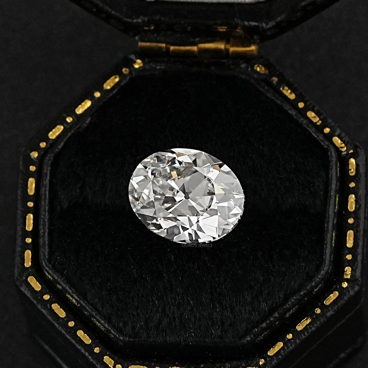 Old Mine Oval Cut Lab Grown Diamond Loose