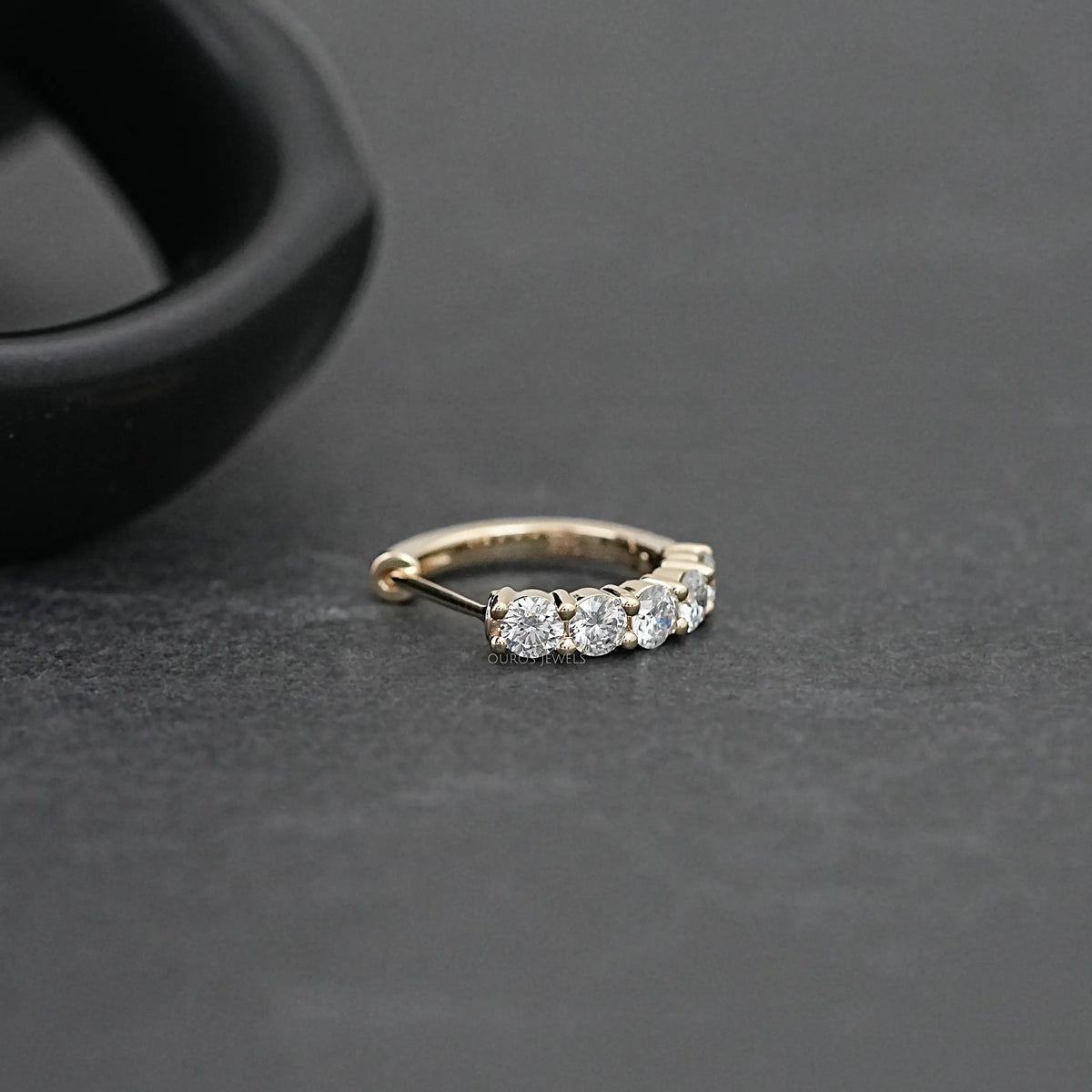 Huggie Hoop Diamond Earrings For Men Earring
