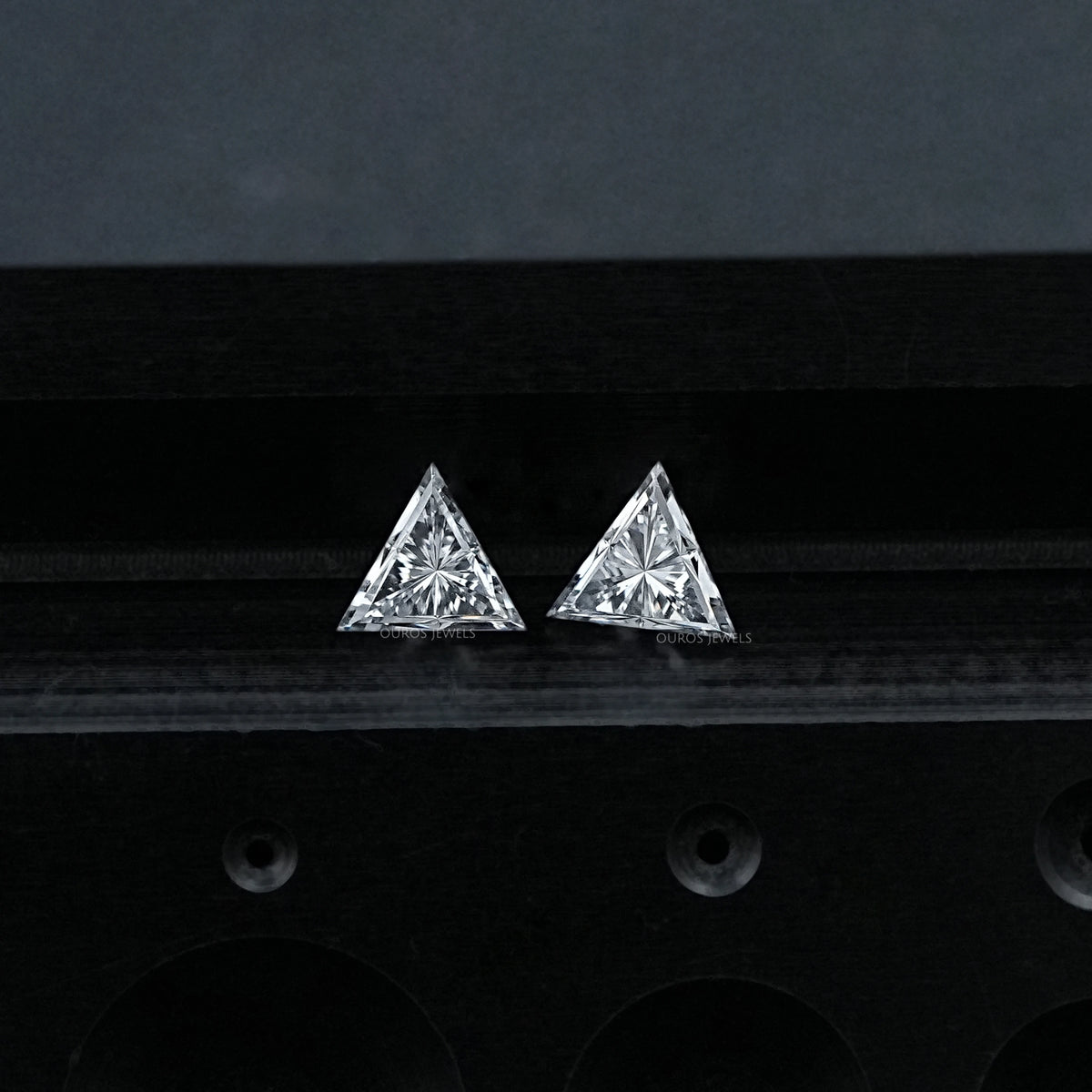 Triangle Cut Lab Grown Diamond Loose Pair Loose