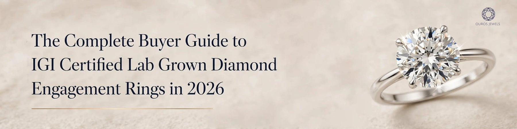 Elegant engagement ring showcasing a brilliant round diamond in a classic four-prong setting with a smooth silver-toned band.