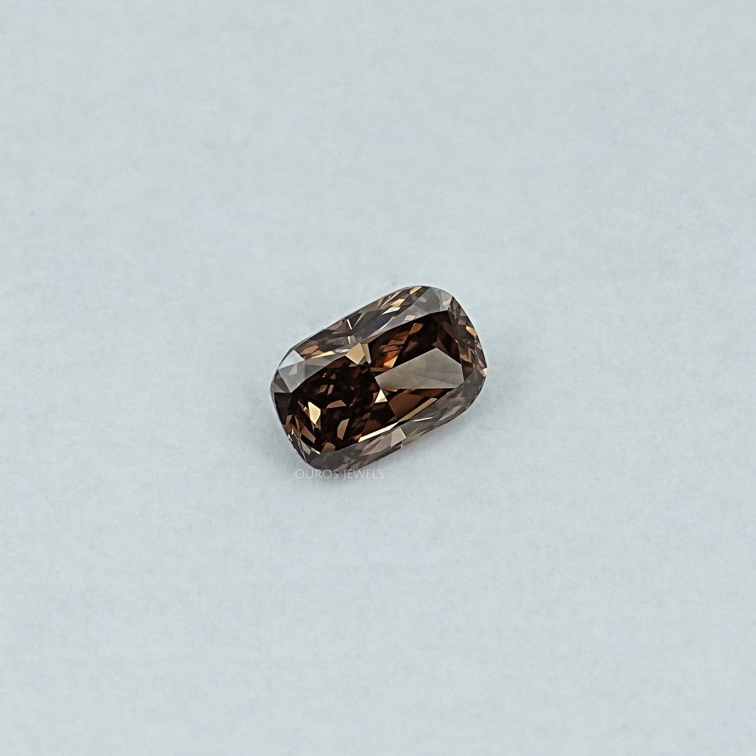 Champagne Elongated Cushion Cut Loose Loose