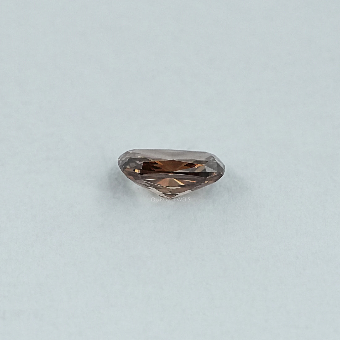 Champagne Elongated Cushion Cut Loose Loose