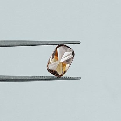 Champagne Elongated Cushion Cut Loose Loose