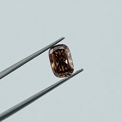 Champagne Elongated Cushion Cut Loose Loose