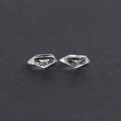 Trapezoid Brilliant Cut Matching Pair Diamond, 2.00 TCW Lab Grown Diamond, Lab Made Loose Diamond, CVD Diamond For Statement Jewelry Sample Items