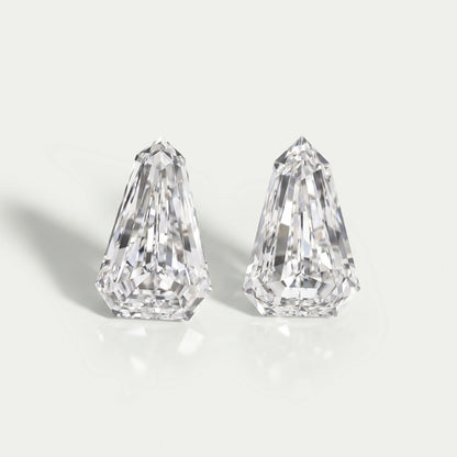 Arrow Cut Lab Diamond Pair Loose