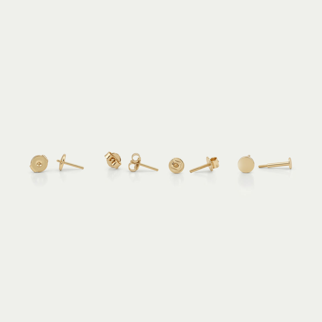 Princess Cut Lab Grown Diamond Stud Earring