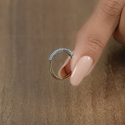 Baguette Cut Diamond Wedding Band Ring