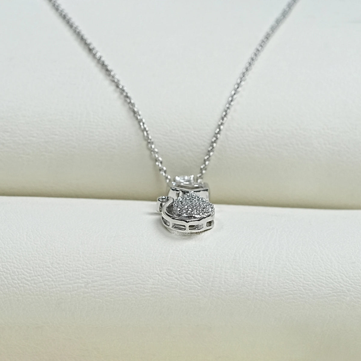 Cat Cut Lab Grown Diamond Pendant Necklaces