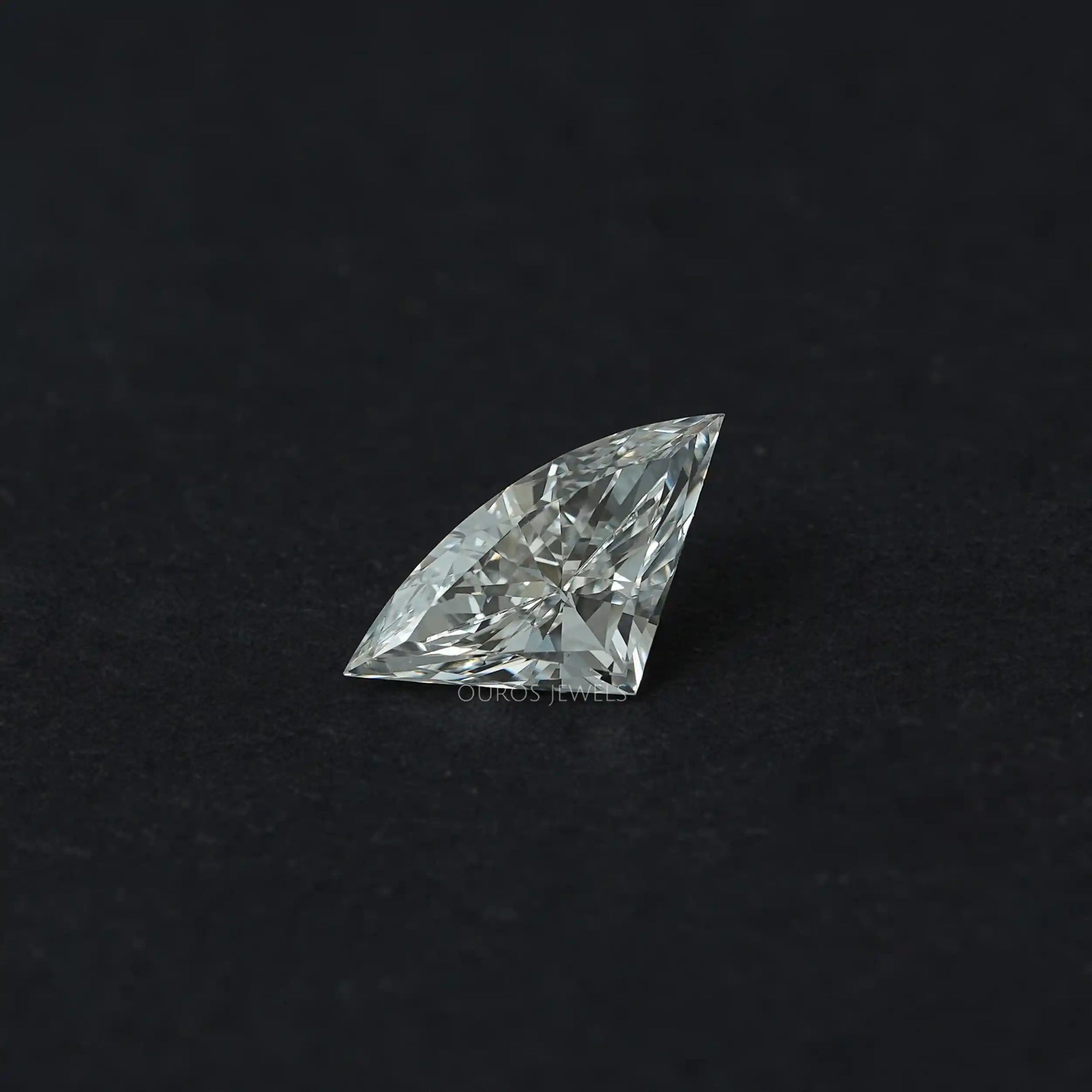 Antique Fan Cut Lab Diamond Pair Loose