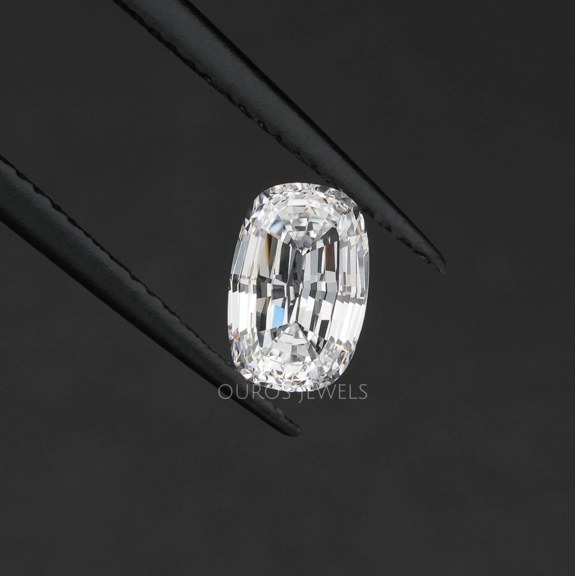 Step Cut Cushion Lab Grown Diamond