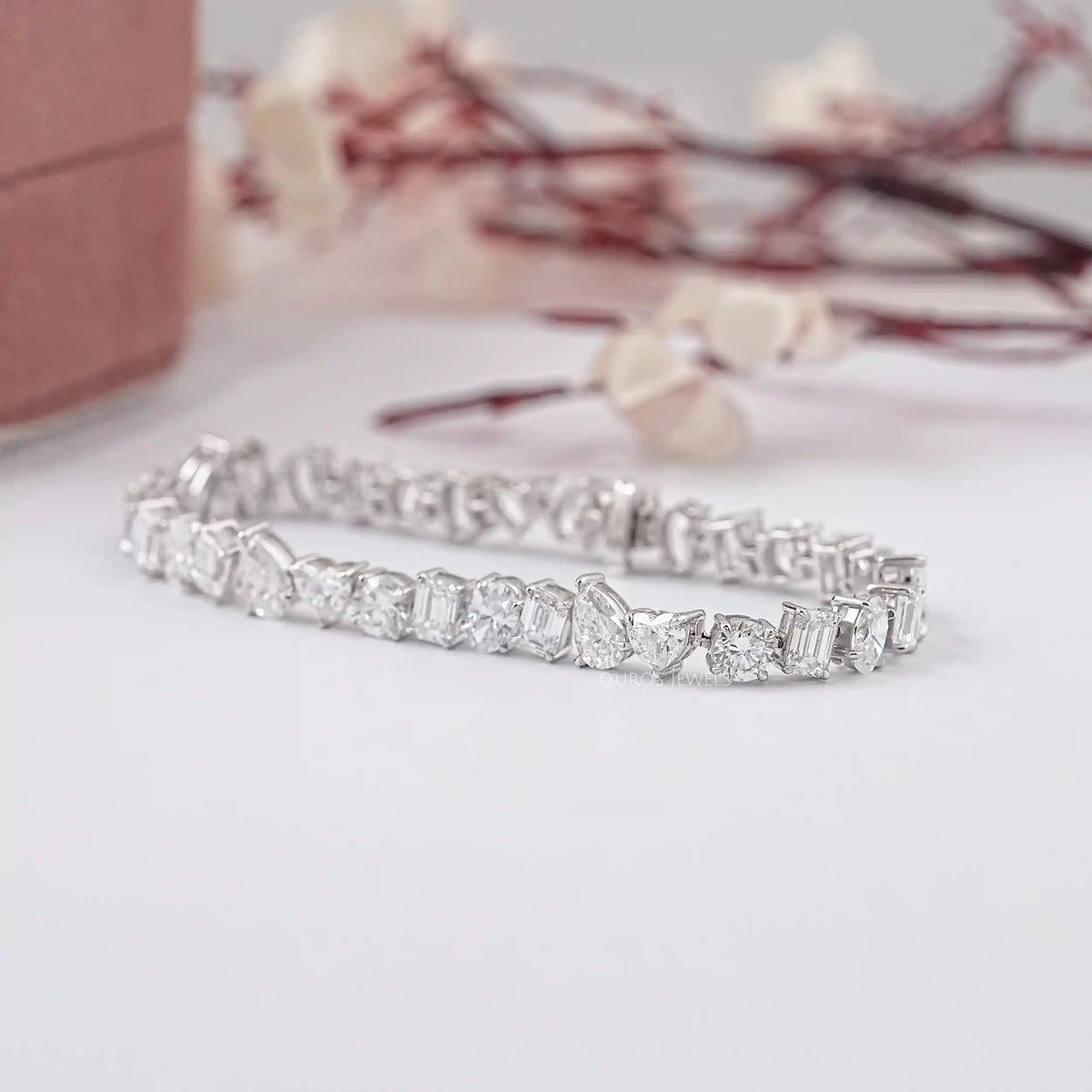 Brilliant Multi Shape Lab Diamond Bracelet Bracelet