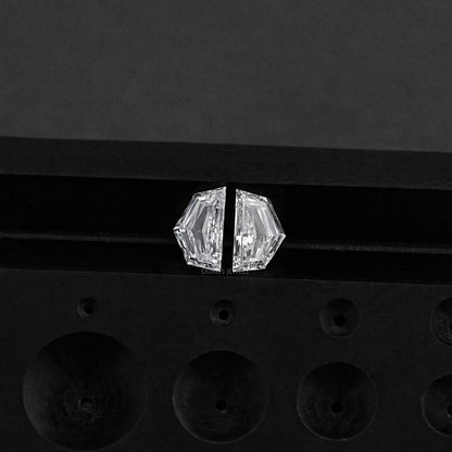 Epaulette Cut Lab Grown Diamond Matching Pair Loose