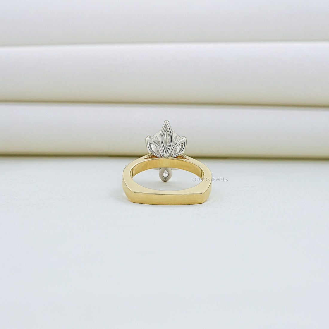 Dutch Marquise Diamond Solitaire Engagement Ring Ring