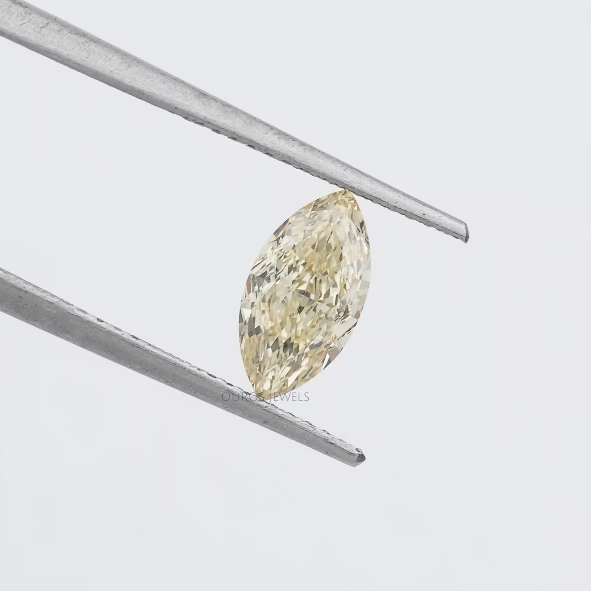 Fancy Intense Yellow Marquise Cut Lab Grown Diamond Loose