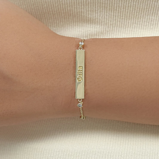 Guita Customize Bar Chain Bracelet Bracelet