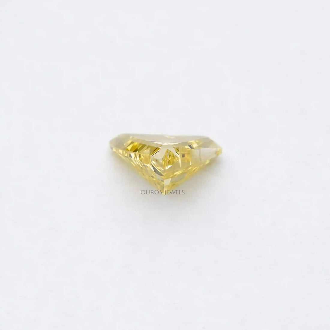 Yellow Horse Cut Lab Grown Diamond
