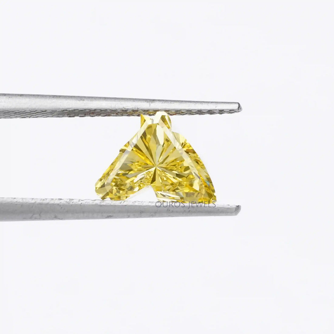 Yellow Horse Cut Lab Grown Diamond