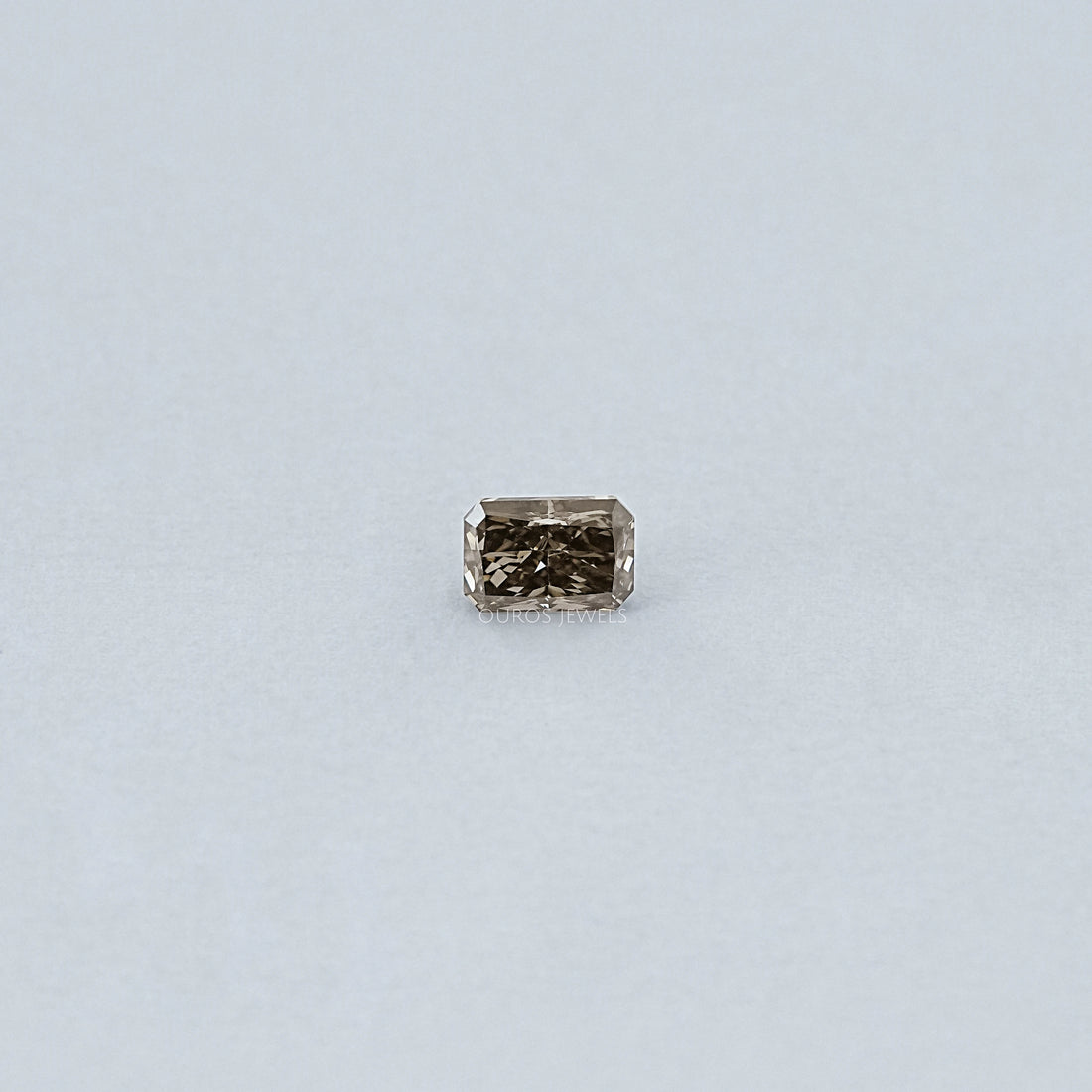 Olive Black Radiant Lab Grown Loose Diamond Loose