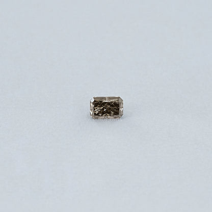 Olive Black Radiant Lab Grown Loose Diamond Loose