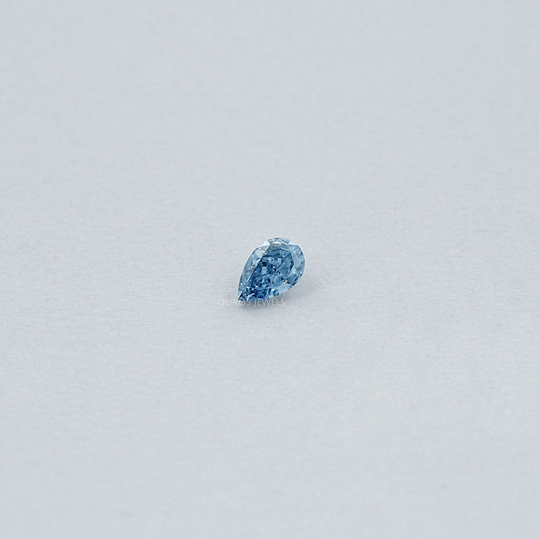 1.01 CT Blue Pear Lab Grown Loose Diamond Loose