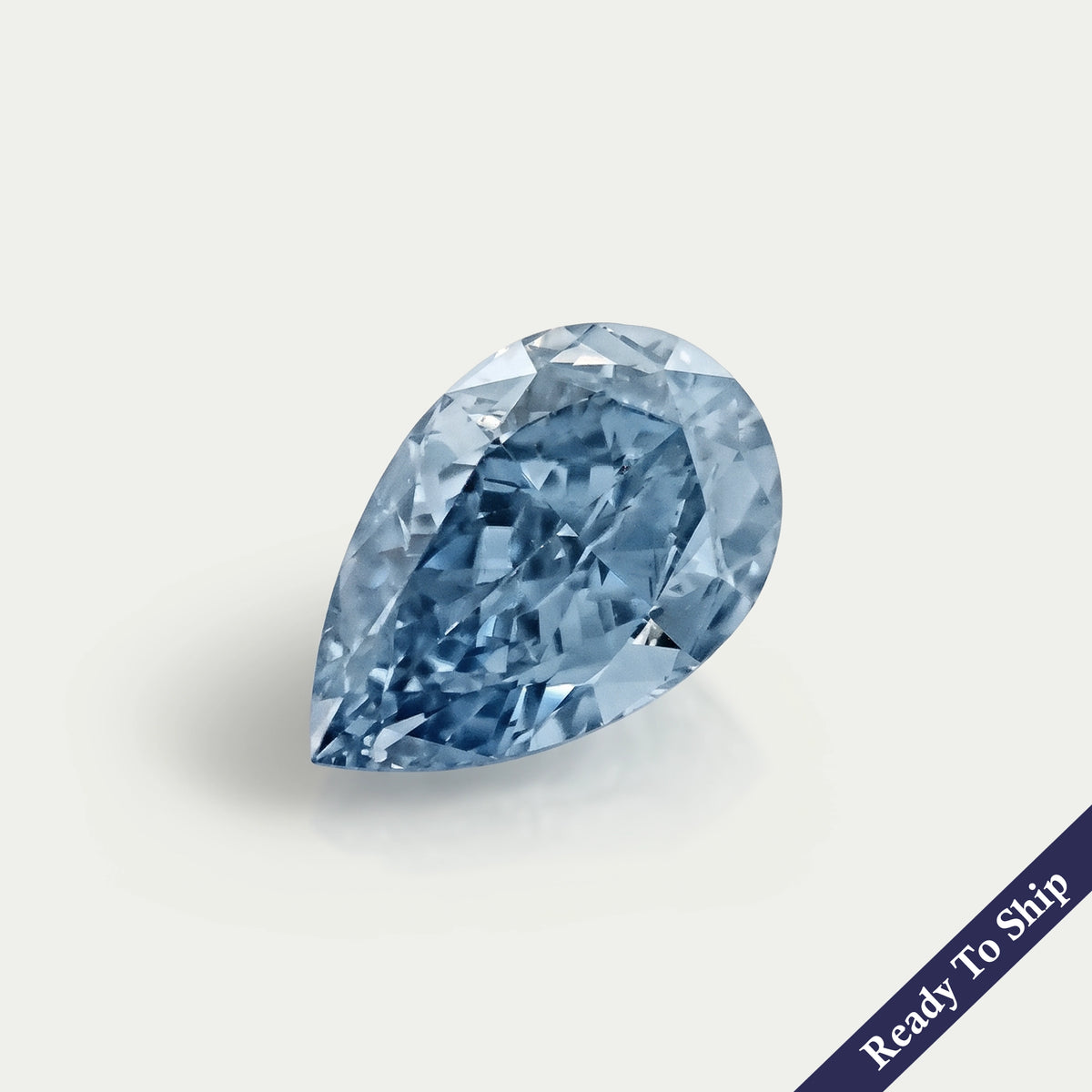 1.01 CT Blue Pear Lab Grown Loose Diamond