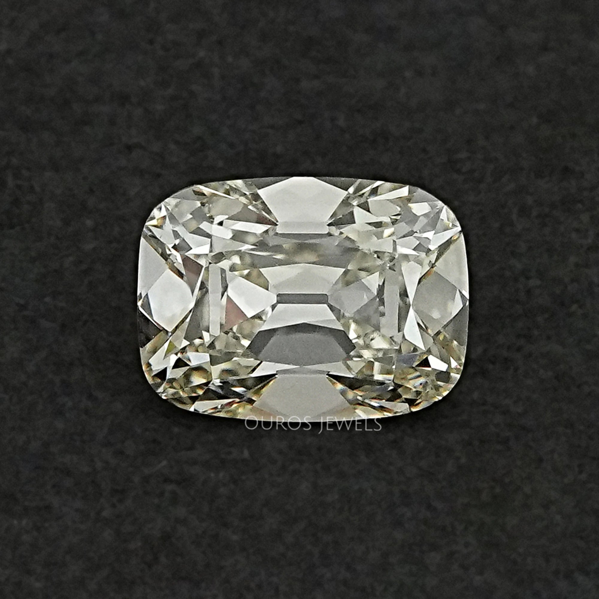 Old Mine Cushion Cut Lab Grown Diamond J To Z VS Loose