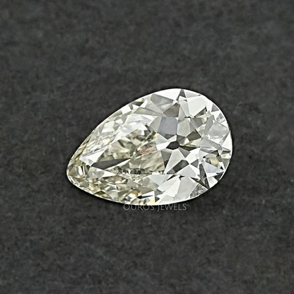 Old Cut Pear Shaped Lab Grown Diamond J To Z VS Loose