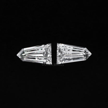 Bullet Cut Lab Grown Diamond Loose Pair Loose
