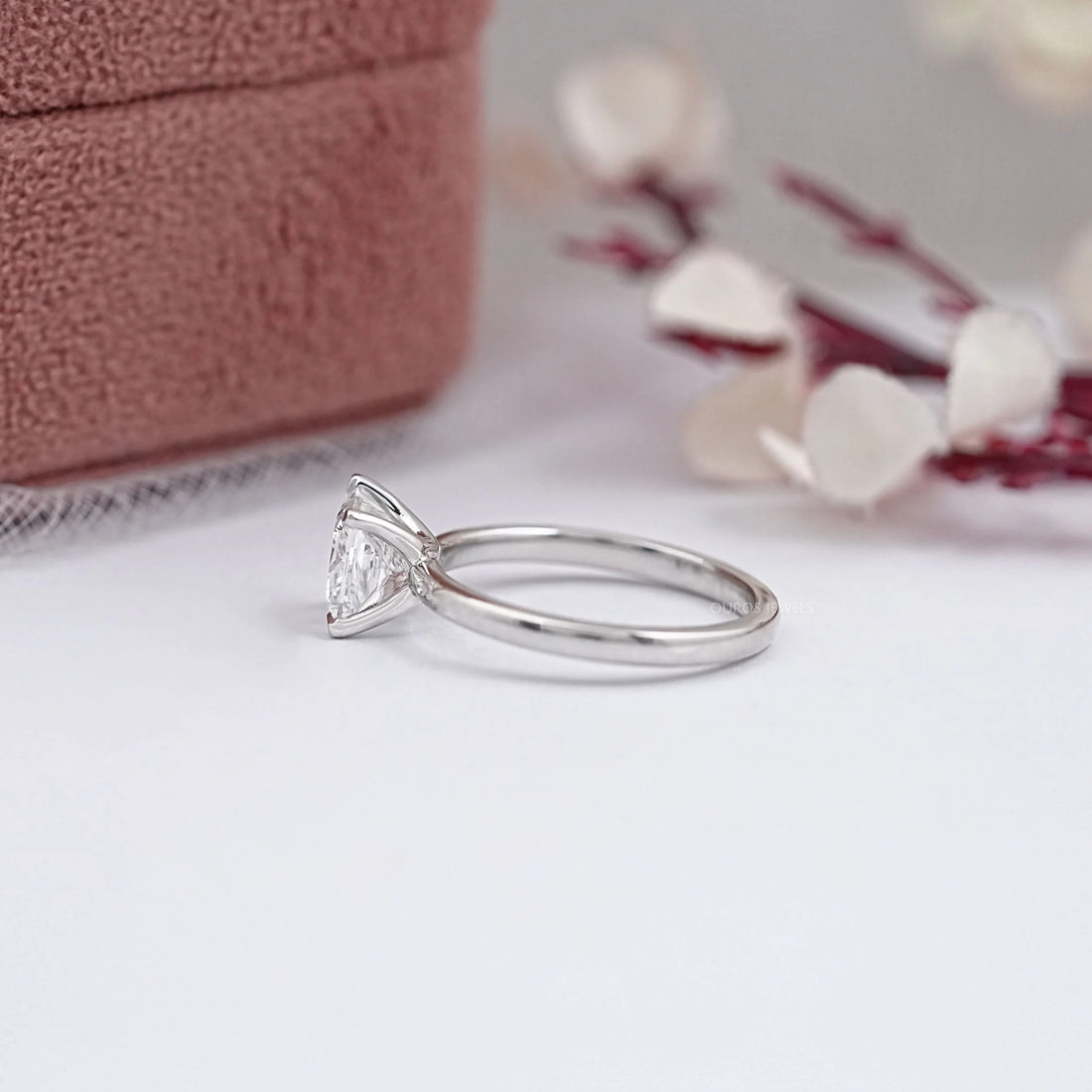 Princess Certified Lab Diamond Solitaire Ring (Copy) Rings