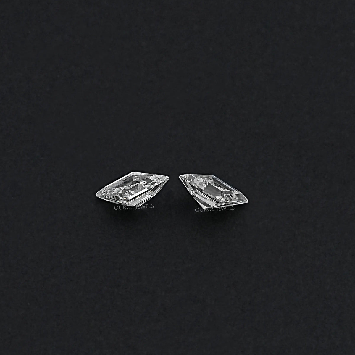 Lozenge Cut Lab Grown Pair Diamond Loose