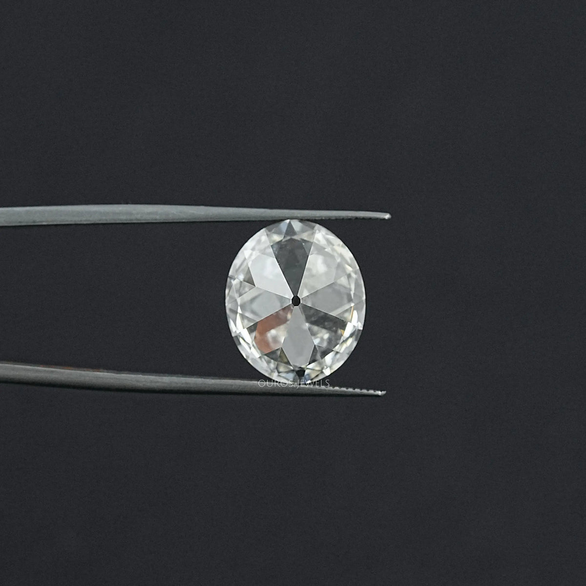 9.10 CT Old Mine Oval Cut Lab Grown Diamond Loose