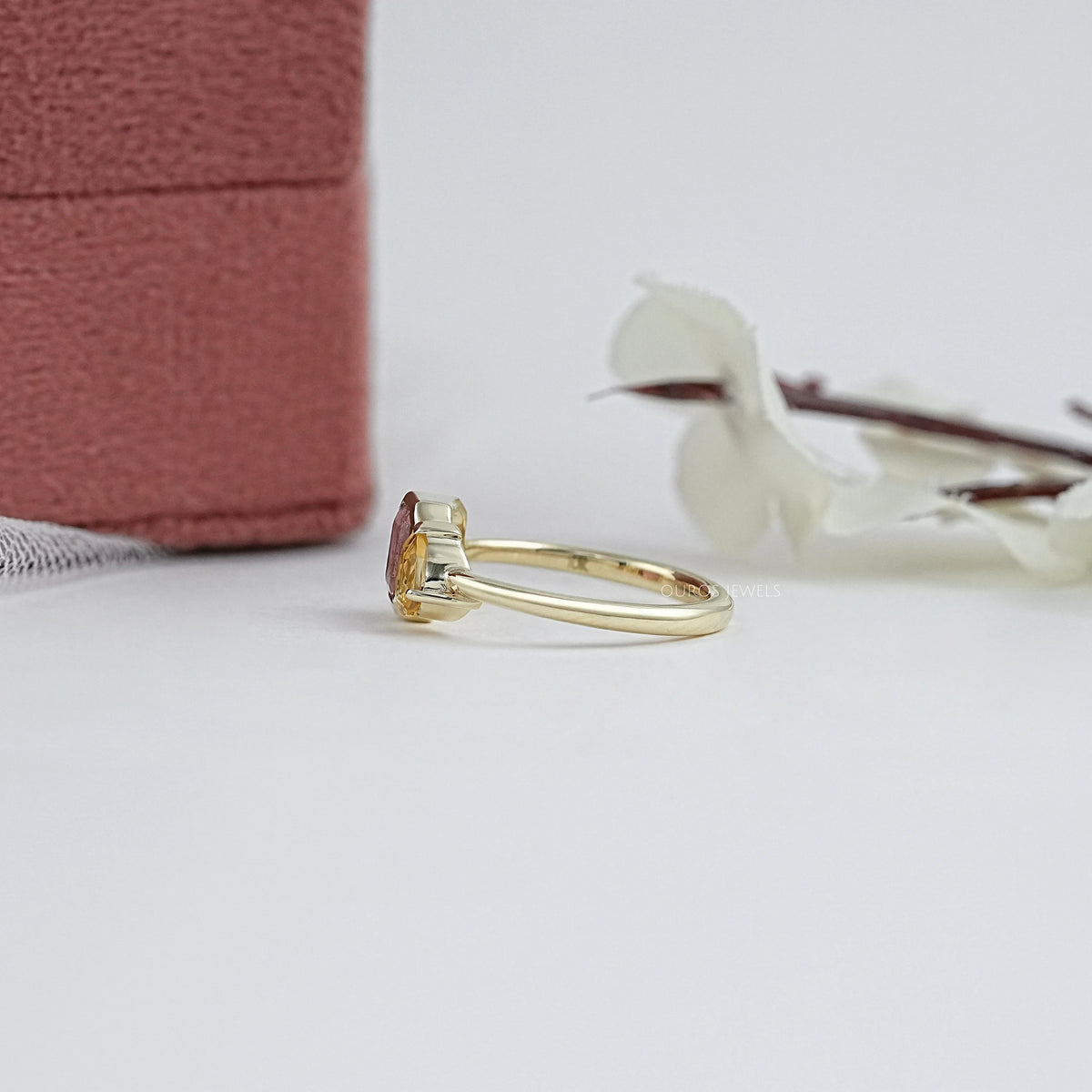 Natural Gemstone Toi Moi Engagement Ring Ring