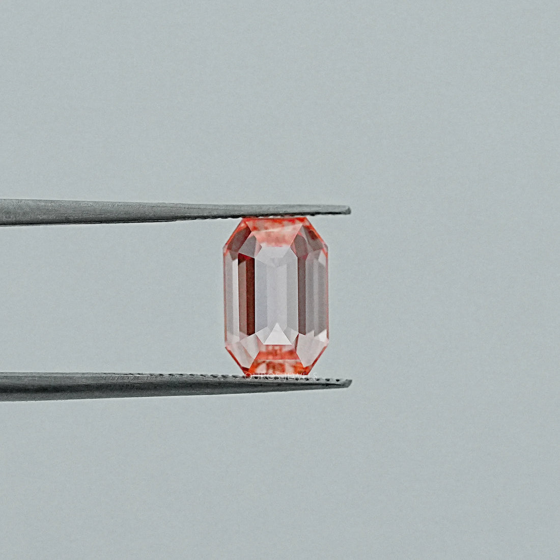 Light Pink Old Mine Emerald Lab Grown Diamond Loose