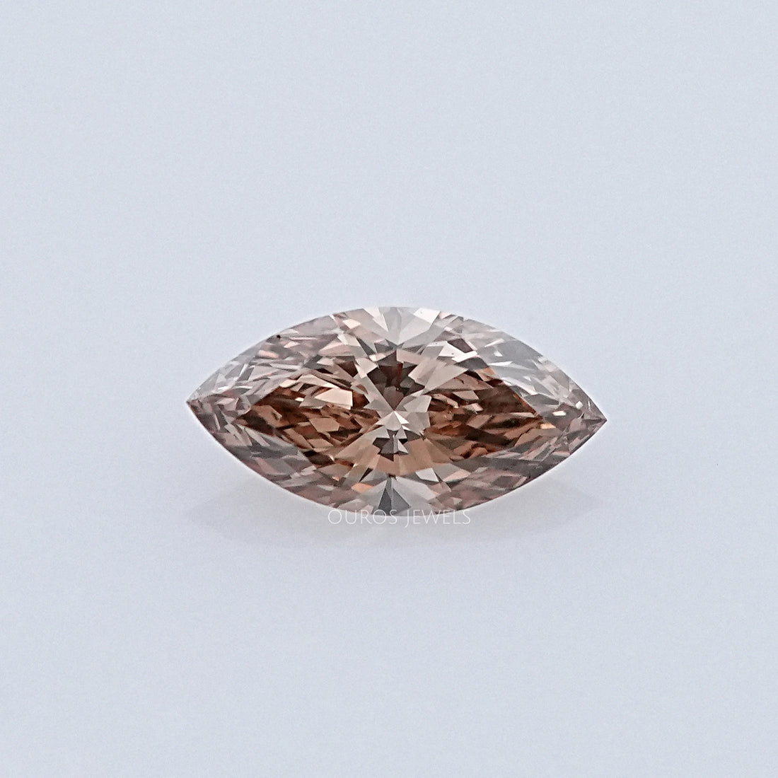 Marquise Cut Champagne Diamond Loose