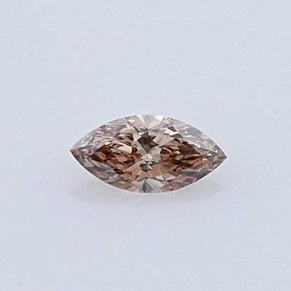 Marquise Cut Champagne Diamond Loose