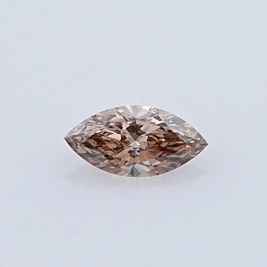 Marquise Cut Champagne Diamond Loose