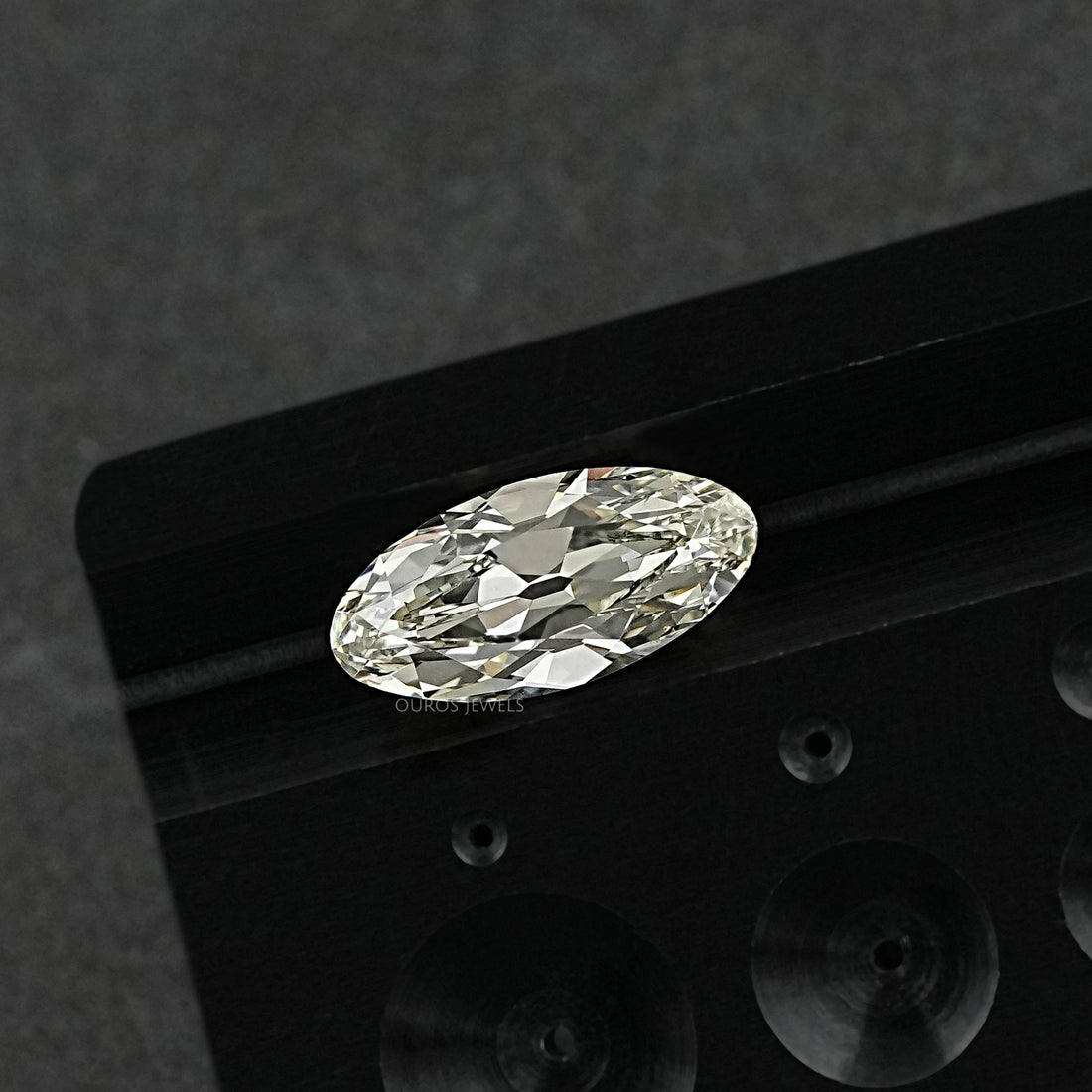 Old Mine Moval Cut Lab Grown Diamond Loose