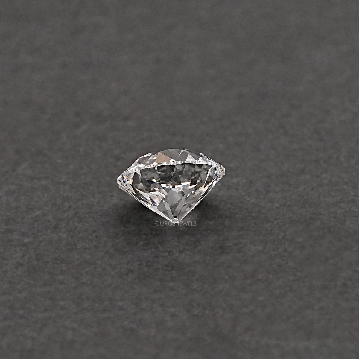 Flower Pattern Old European Round Cut Diamond Loose
