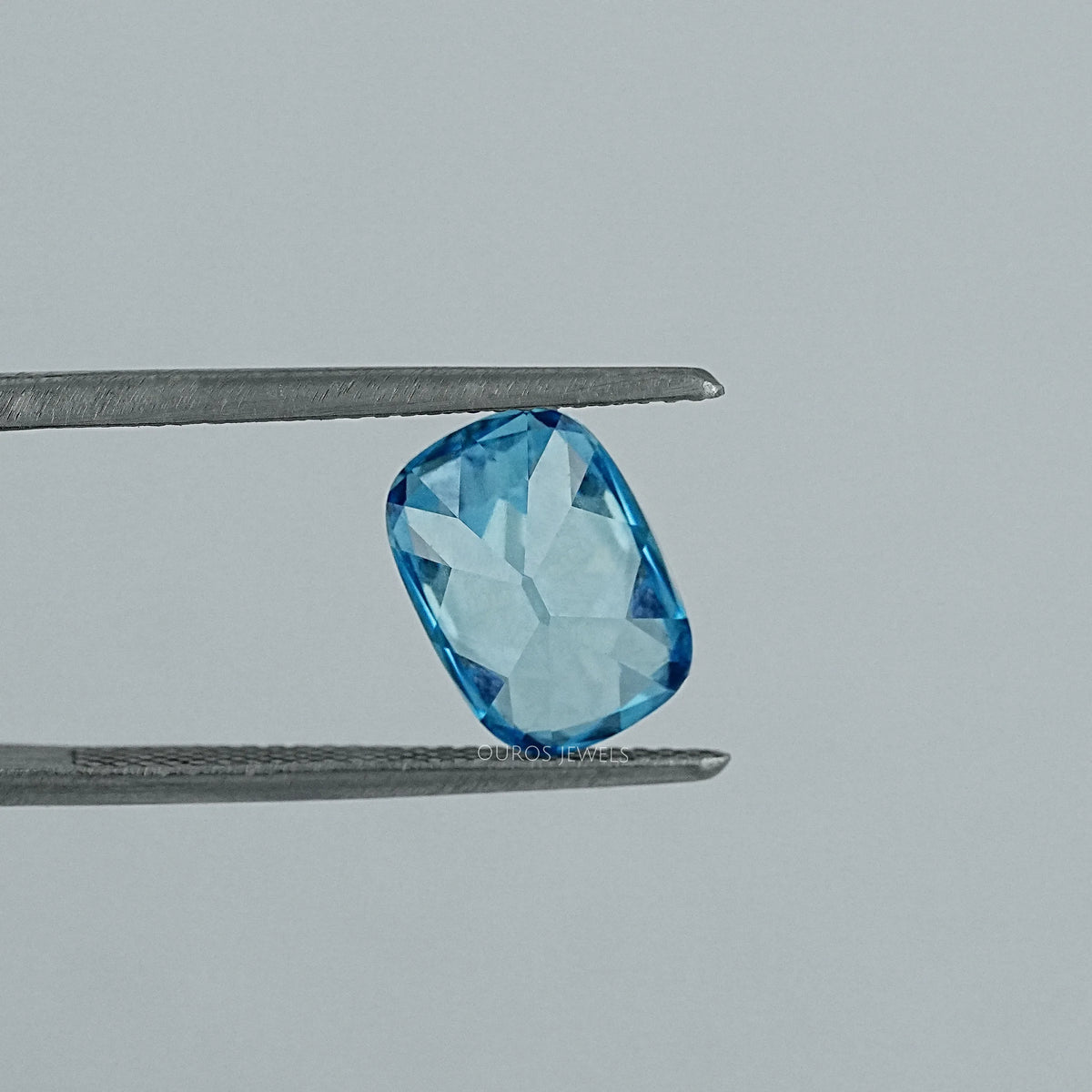 Fancy Vivid Blue Old Mine Cushion Lab Diamond Loose