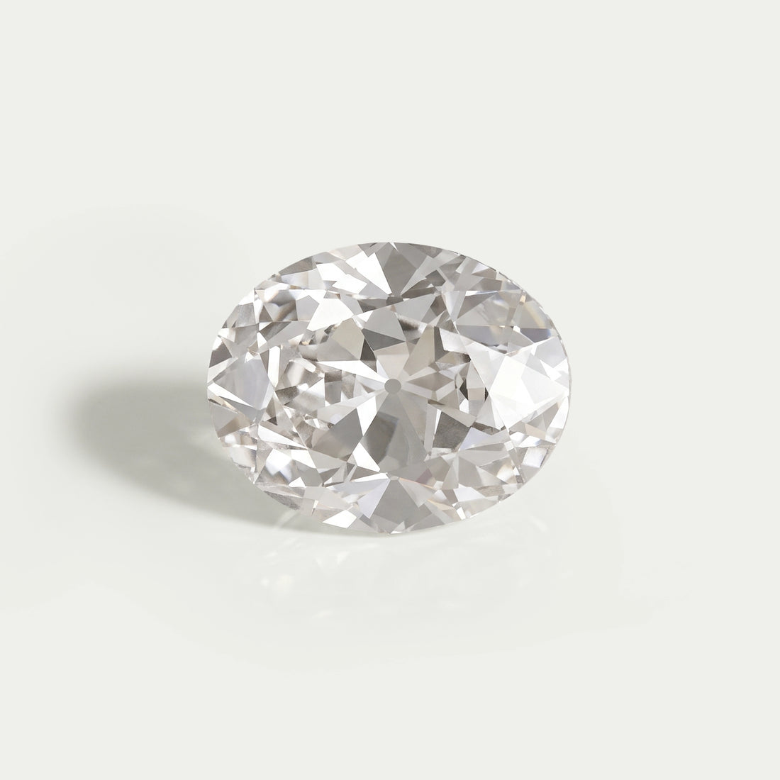 Old Mine Oval Cut Lab Grown Diamond Loose