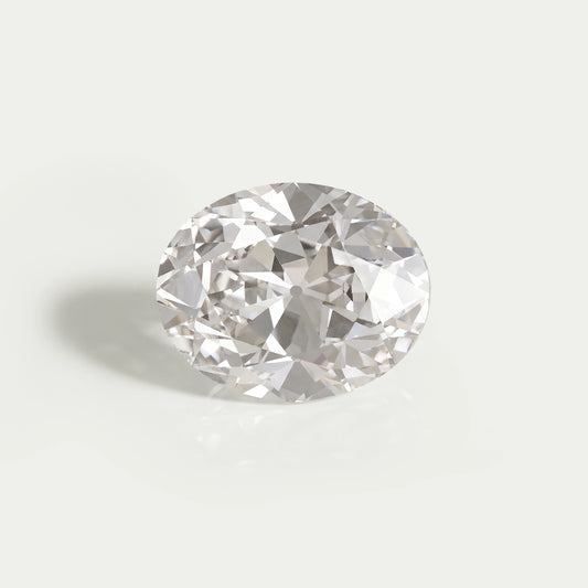 Old Mine Oval Cut Lab Grown Diamond Loose