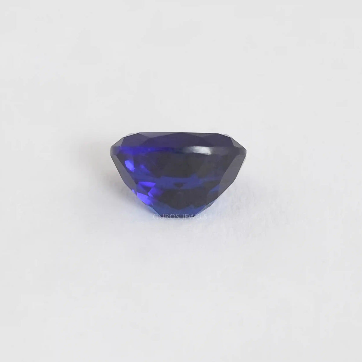 Blue Sapphire Oval Cut Lab Grown Gemstone Loose