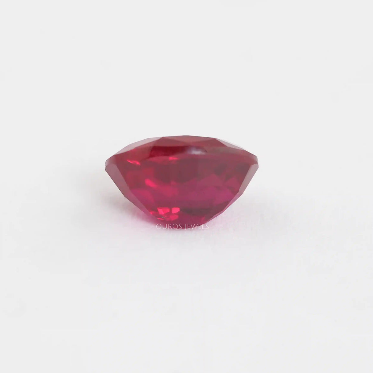 Ruby Oval Cut Gemstone Loose