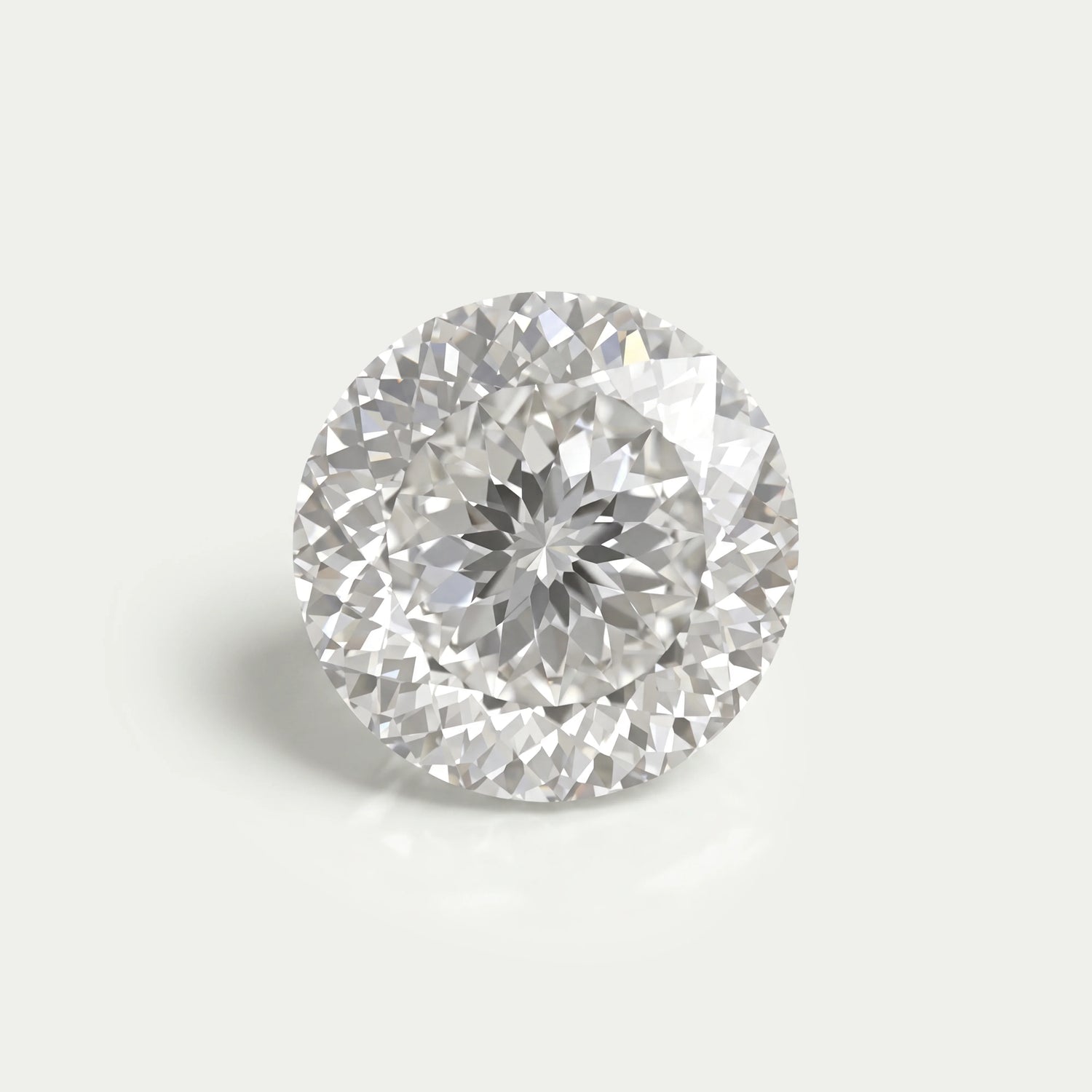 Portuguese Round Cut Lab Grown Diamond
