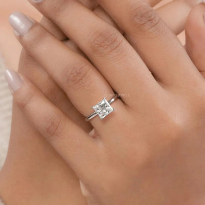 Princess Certified Lab Diamond Solitaire Ring (Copy) Rings
