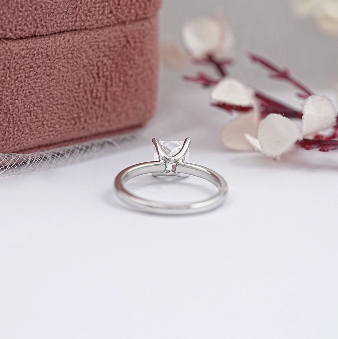 Princess Certified Lab Diamond Solitaire Ring (Copy) Rings