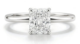 Radiant Solitaire Ring