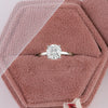 Round Cut Lab Grown Diamond Solitaire Engagement Ring